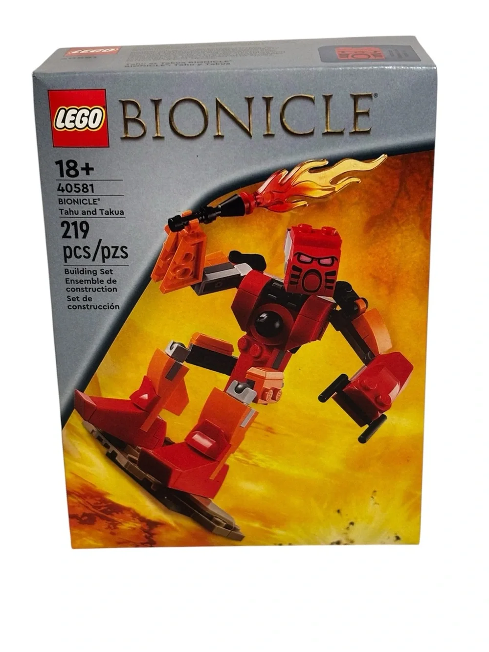 Lego Bionicle Tahu and Takua Set (#40581)